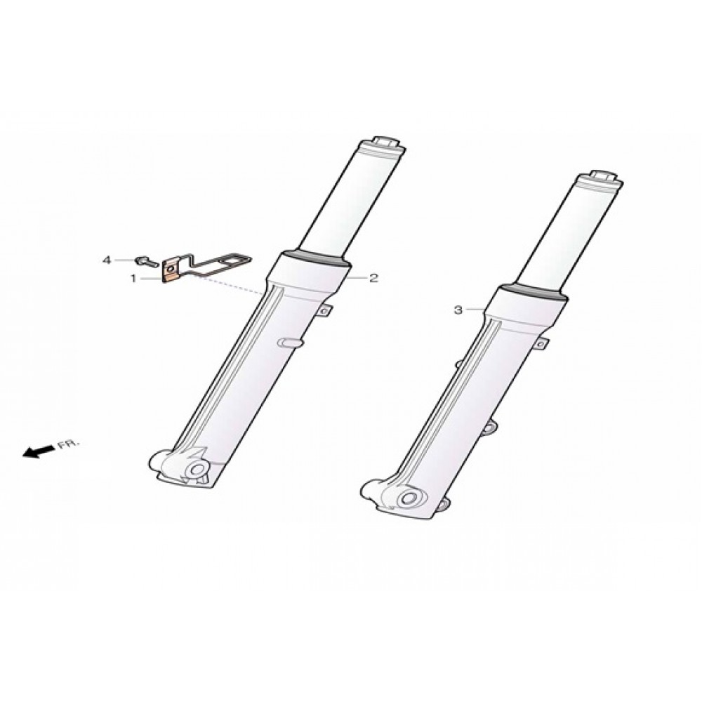 DAELİM NC 125 ON AMORTISOR SAG