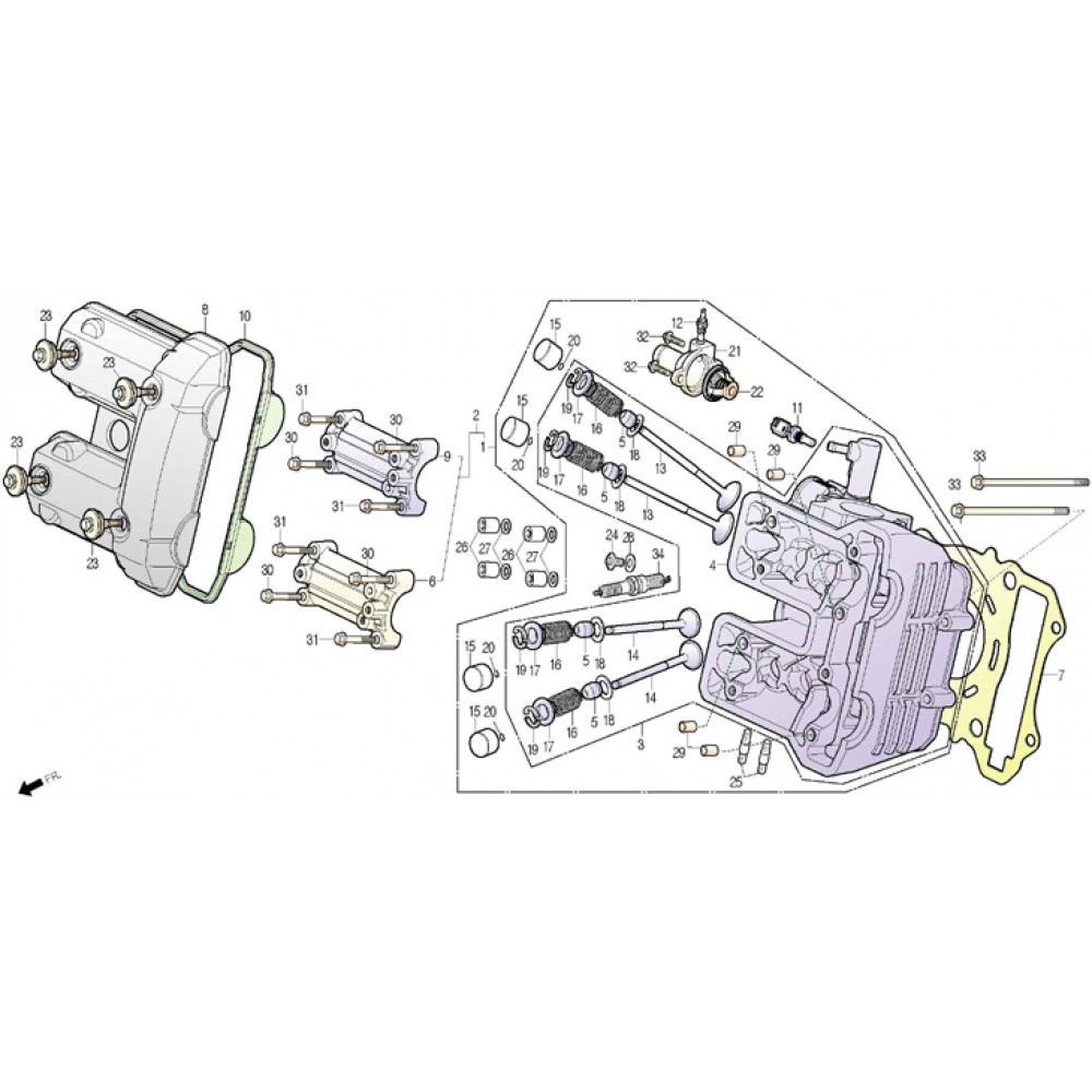 DAELİM SV 250 S3 TAPA YAY SUBAP DAELİM SV 250 S3 TAPA YAY SUBAP