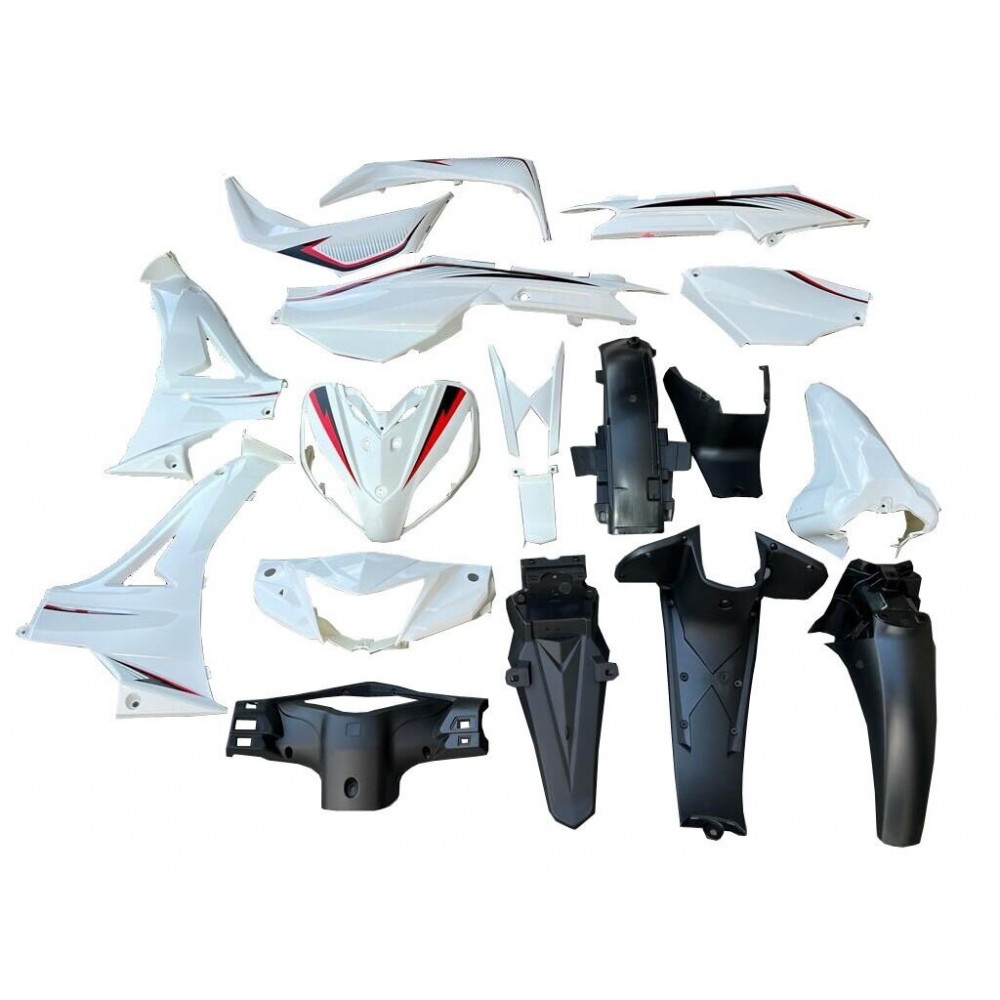 CUB EGE KAPORTA SETİ BEYAZ 19 PARÇA CUB EGE KAPORTA SETİ BEYAZ 19 PARÇA