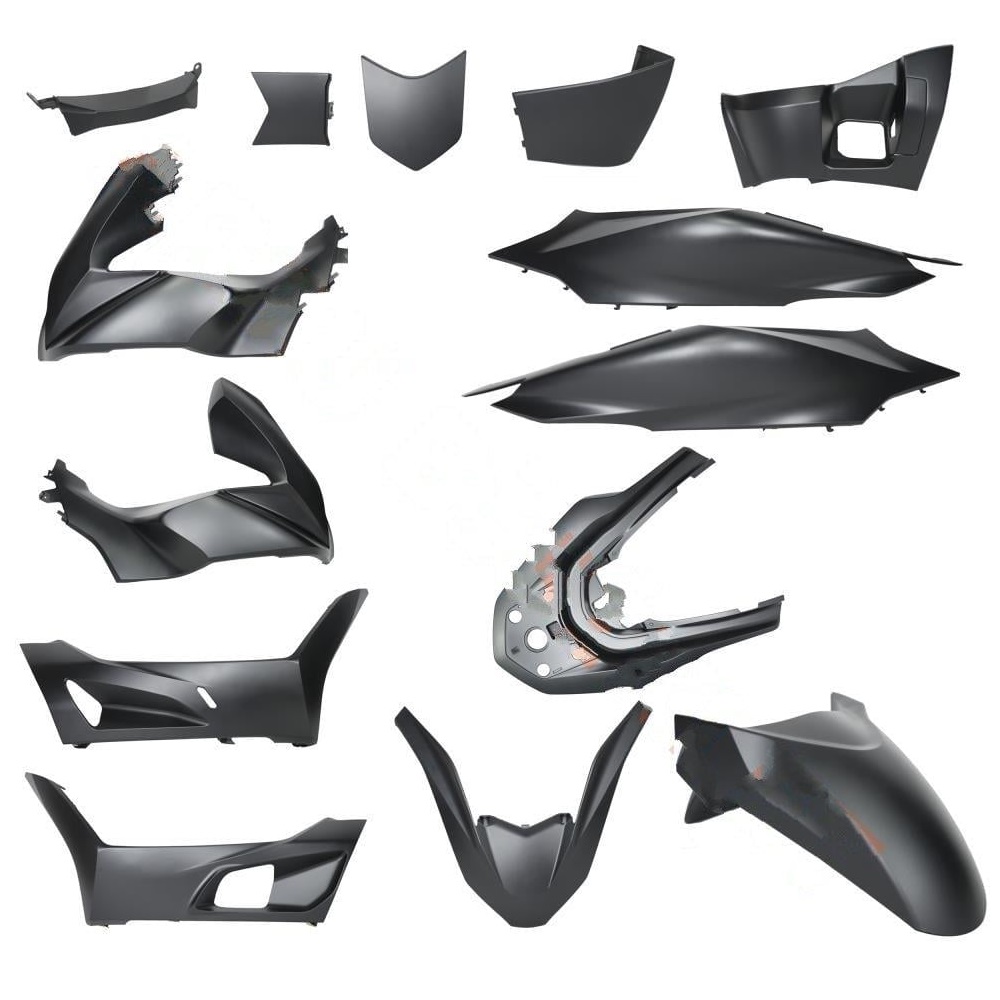 HONDA PCX KAPORTA SETİ SİYAH 2020-24 (14 PARÇA) HONDA PCX KAPORTA SETİ SİYAH 2020-24 (14 PARÇA)