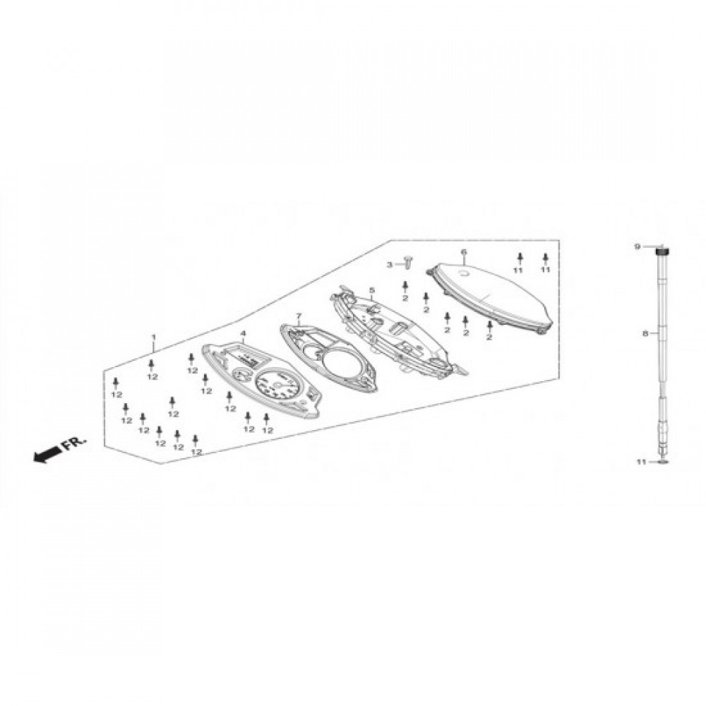 HERO DUET 110 FI KILOMETRE SAATI IC