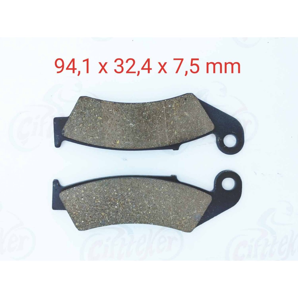 &Ouml;N FREN DİSK BALATASI FA125-FA143 HONDA CR 125-250 R TRX 250 R XR 250 L CR 500 R VFR 750 R RVF 750