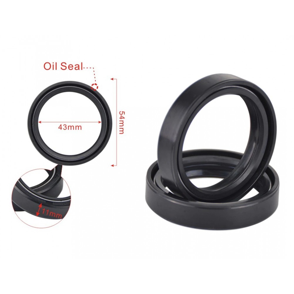 ÖN AMORTİSÖR KEÇESİ 43-54-11 2 Lİ SET SUZUKİ DL650 V-STROM, GSX R750-R1000 ÖN AMORTİSÖR KEÇESİ 43-54-11 2 Lİ SET SUZUKİ DL650 V-STROM, GSX R750-R1000