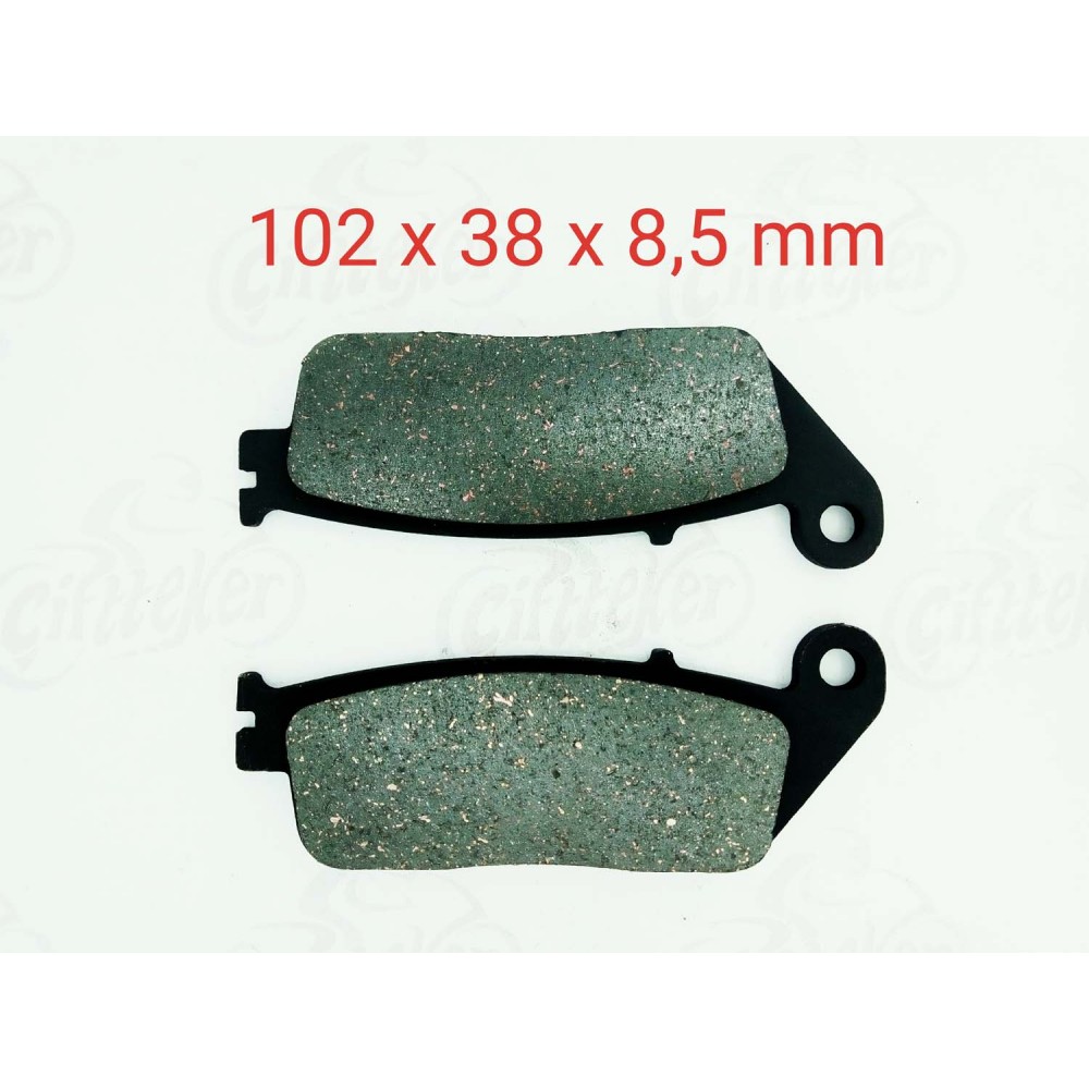 &Ouml;N FREN DİSK BALATASI FA142 HONDA CBR 250-CB 650 F -SUZUKİ GW 250 İNAZUMA - KYMCO XCİTİNG-500