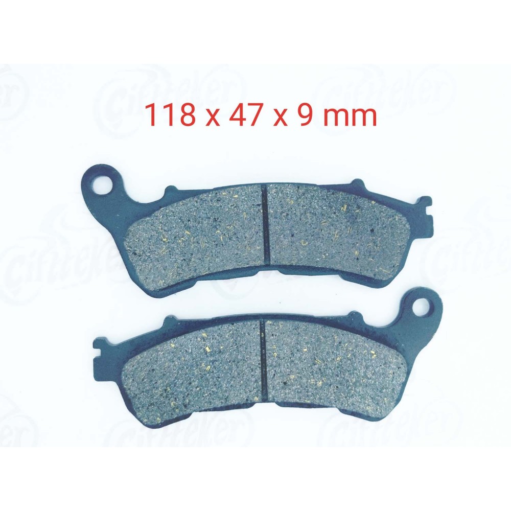 &Ouml;N FREN DİSK BALATASI FA388 HONDA CBR250-CBF500-600 NC700