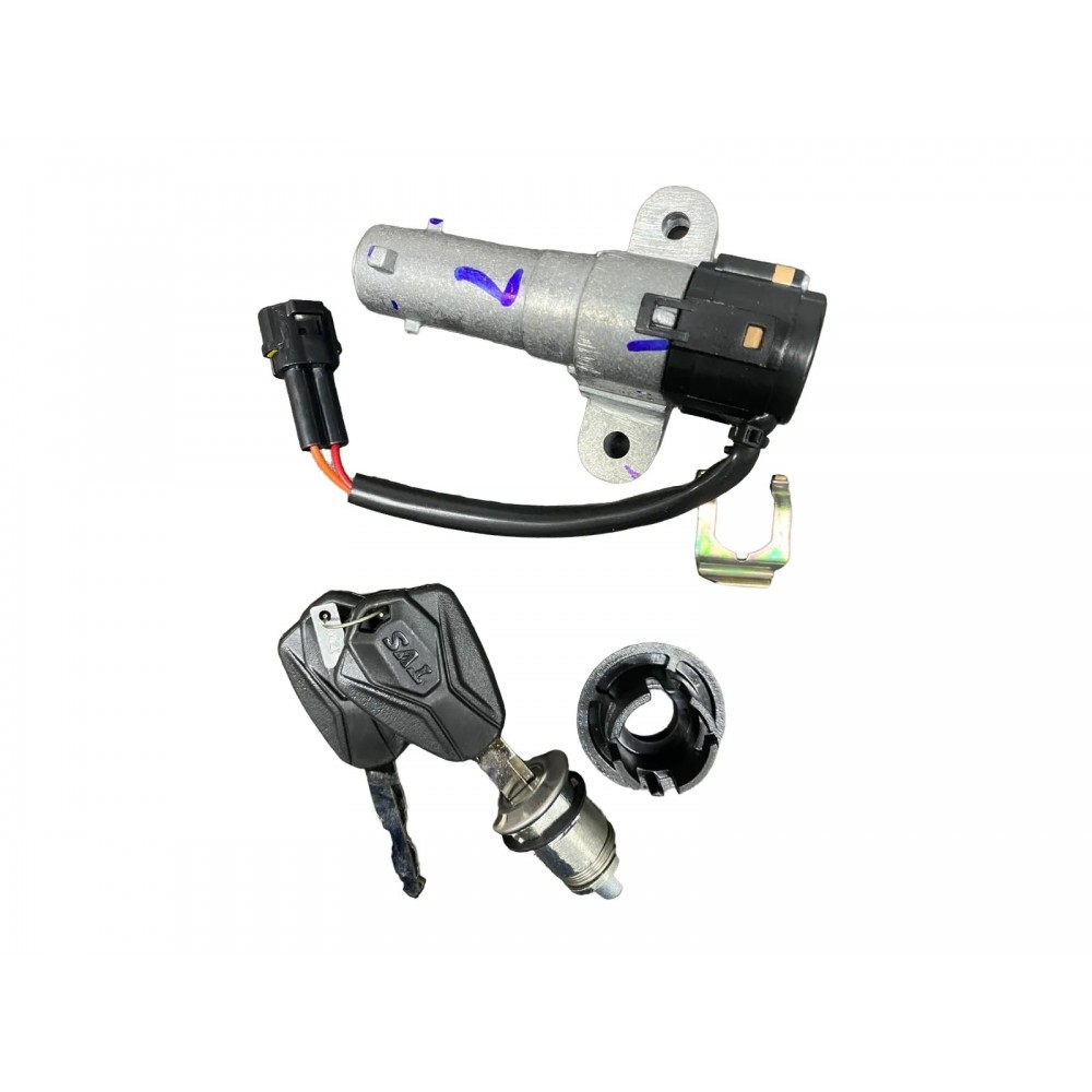 TVS NTORQ 125 KONTAK VE KİLİT SETİ K2150100 ORJ TVS NTORQ 125 KONTAK VE KİLİT SETİ K2150100 ORJ