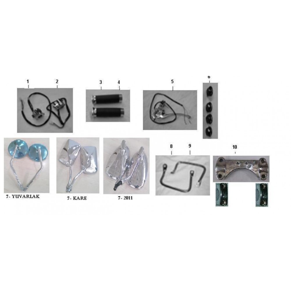 ASYA NOSTALJİ 125 T ELCIK SOL KAHVERENGI