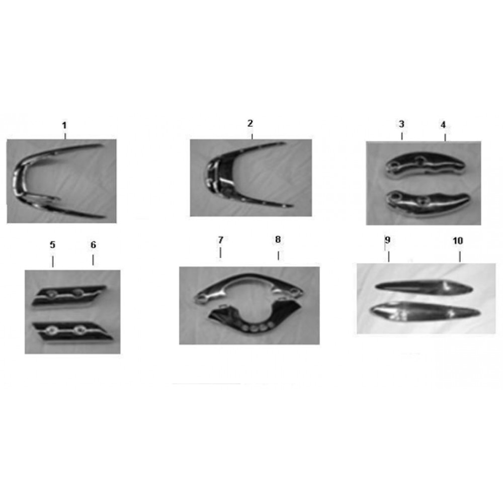 ASYA NOSTALJİ 125 T GIDON UST BAGL.NIKELAJI ARKA