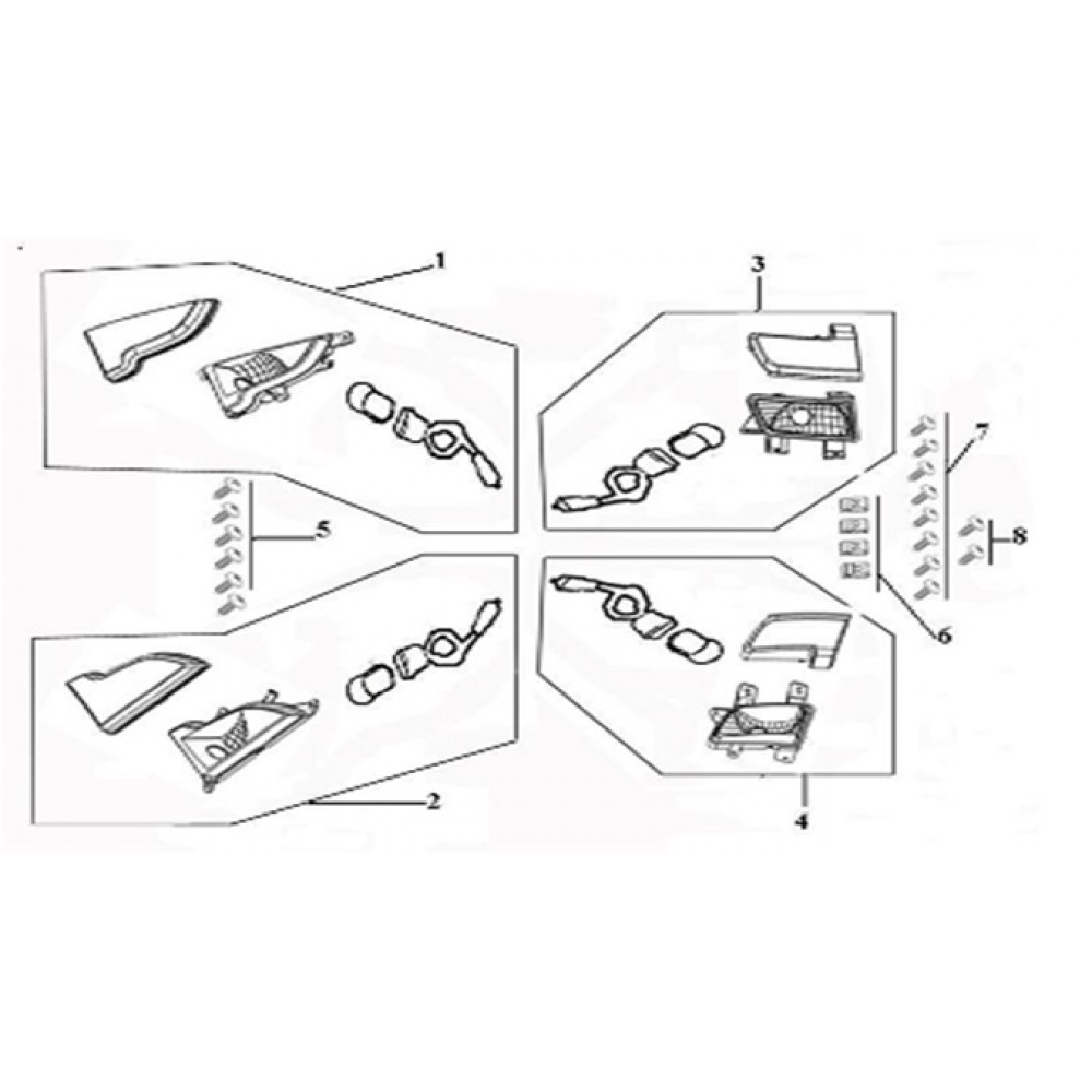 ASYA 100 SCT ARKA SINYAL SAG 