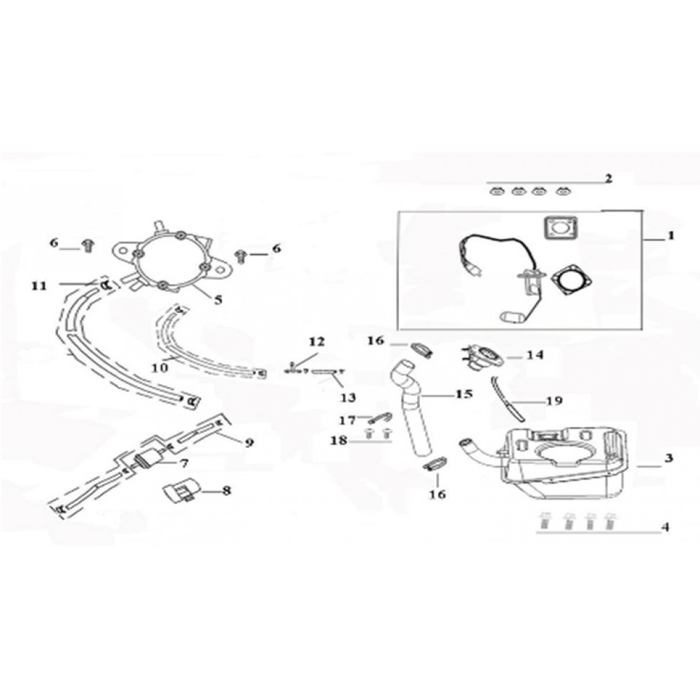 ASYA 100 SCT DEPO KAPAK YUVASI 