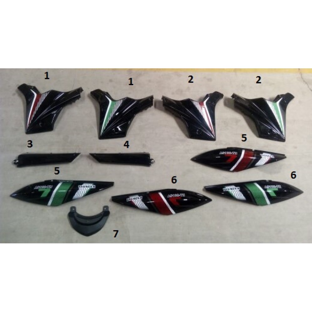 ASYA TURKCUB ZF100-7 DIS GRNJ.ARKA GOVDE ALT CITA SAG 