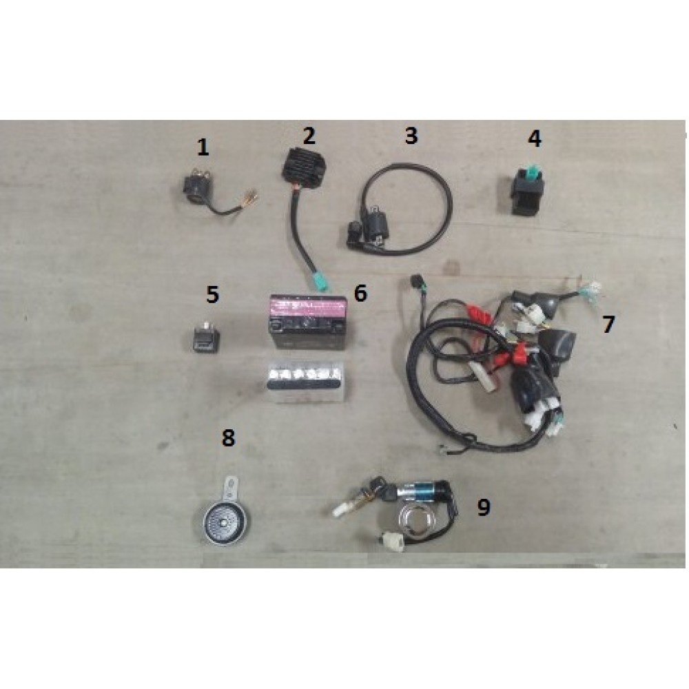 ASYA TURKCUB ZF100-7 ELEKTRIK TESISATI 