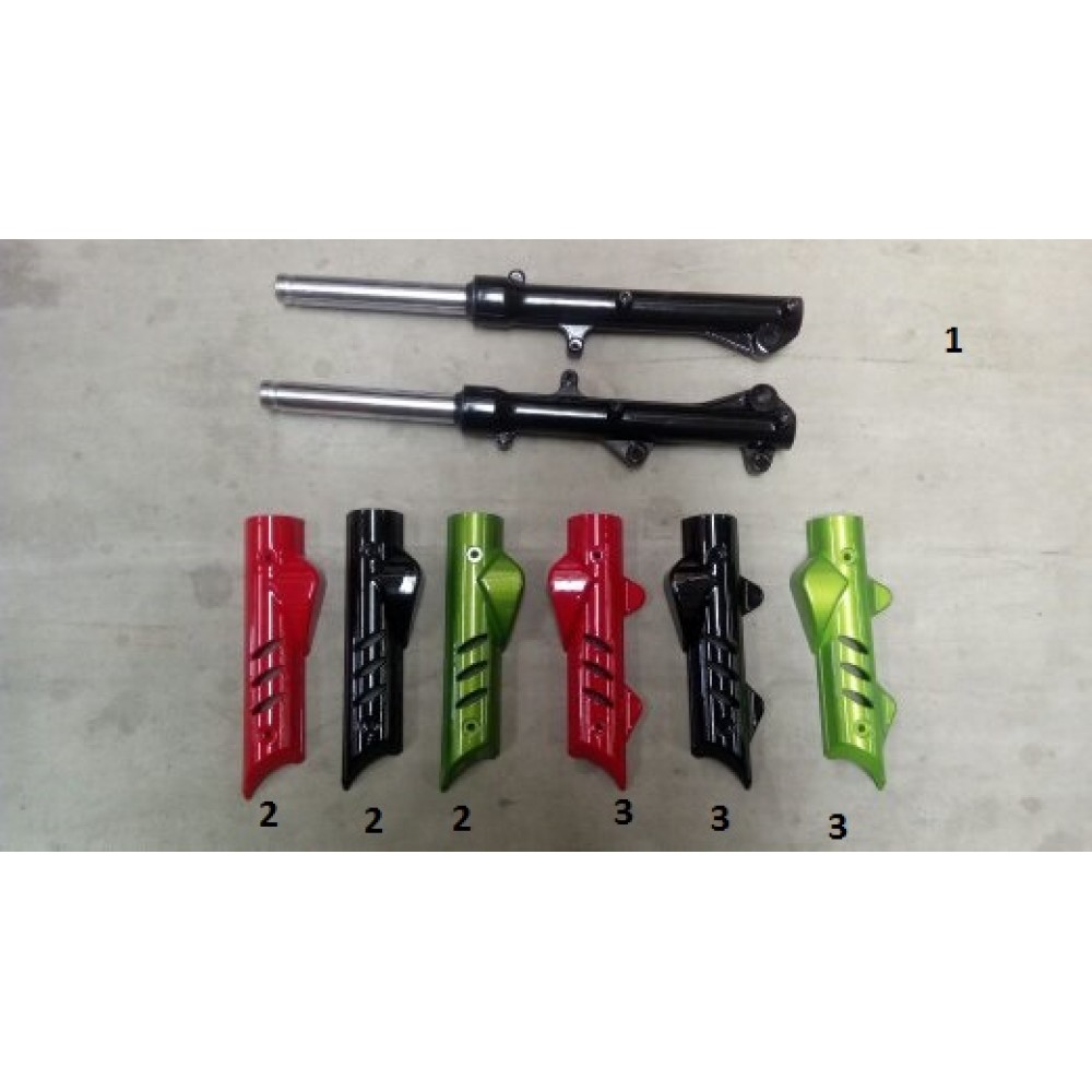 ASYA TURKCUB ZF100-7 DIS GRNJ.ON AMORTISOR KAPAK SAG SIYAH 