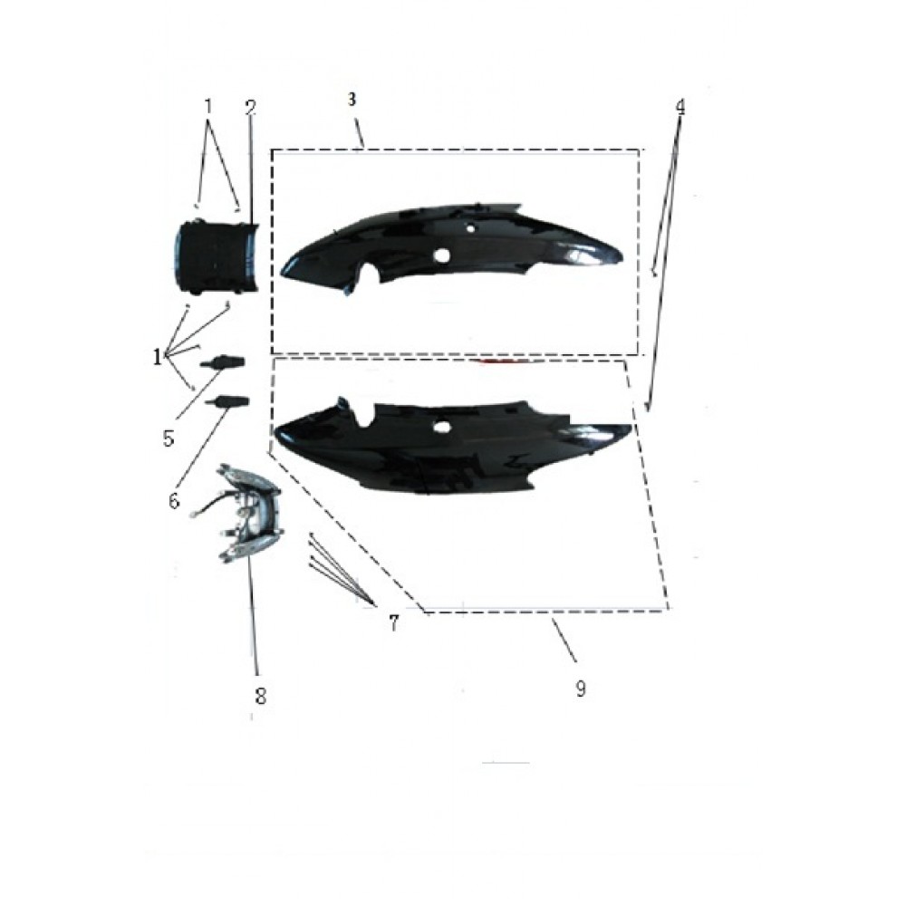 ASYA 100-ECO DIS GRNJ.ARKA GOVDE SAG BEYAZ ASYA 100-ECO DIS GRNJ.ARKA GOVDE SAG BEYAZ