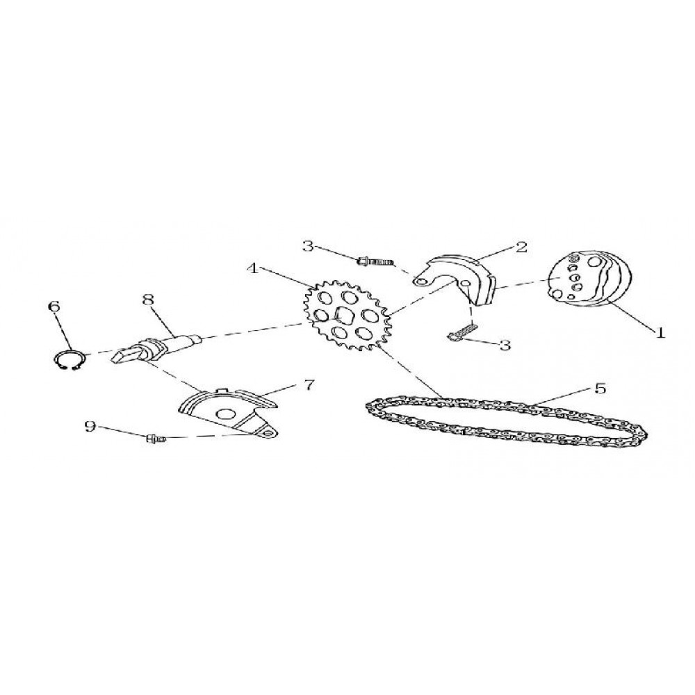 ASYA ARMADA 250 YAG POMPA ZINCIRI 
