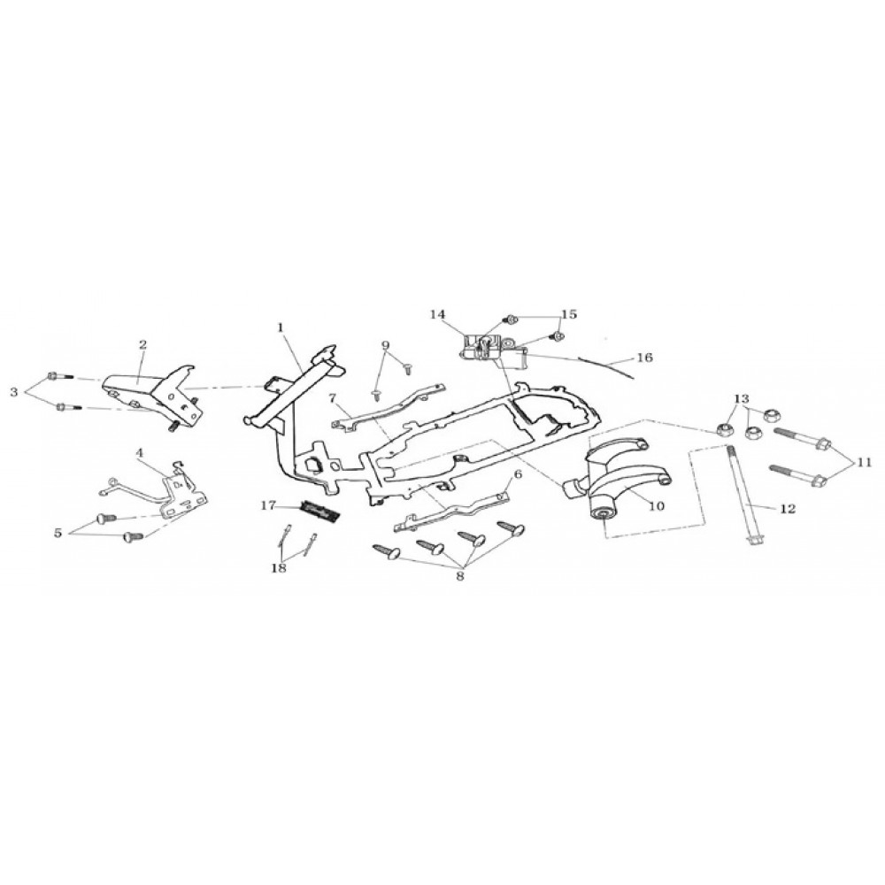 ASYA POLO 50 MOTOR ASKISI 