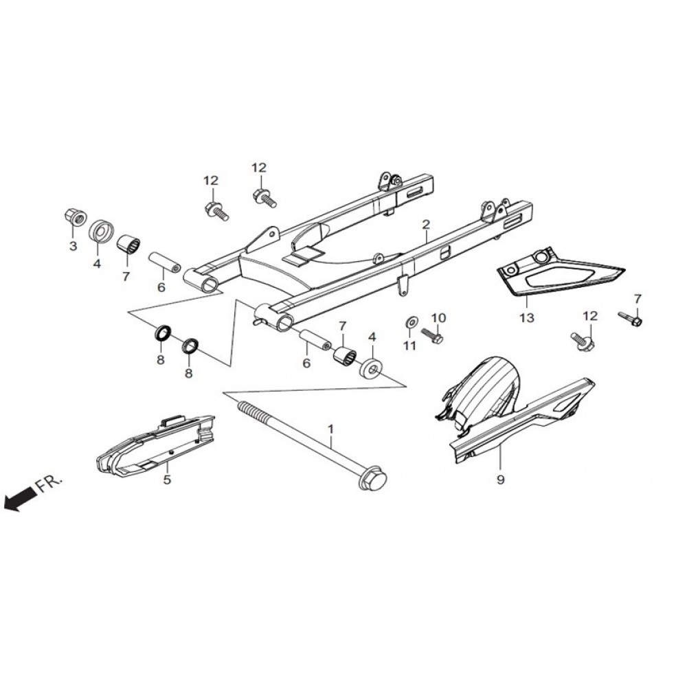 HERO HUNK 200R ARKA SALINCAK MILI 