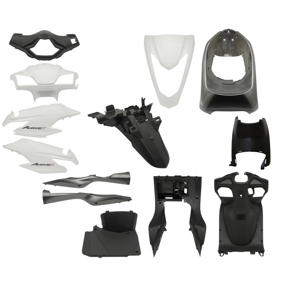 HONDA ACTİVA 125 S KAPORTA SETİ BEYAZ YM 13 PAR&Ccedil;A