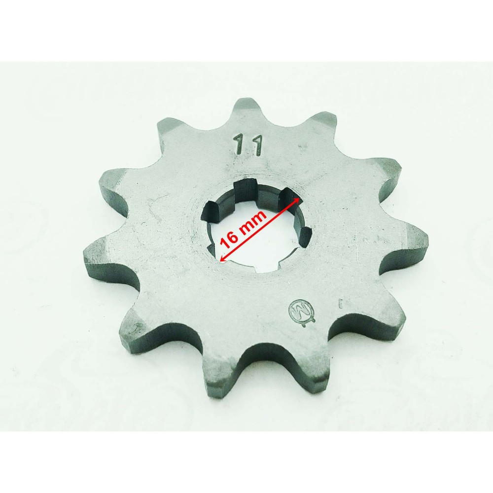 YAMAHA DT 50 &Ouml;N DİŞLİ 428-11T İ&Ccedil; 16 mm &Ouml;M