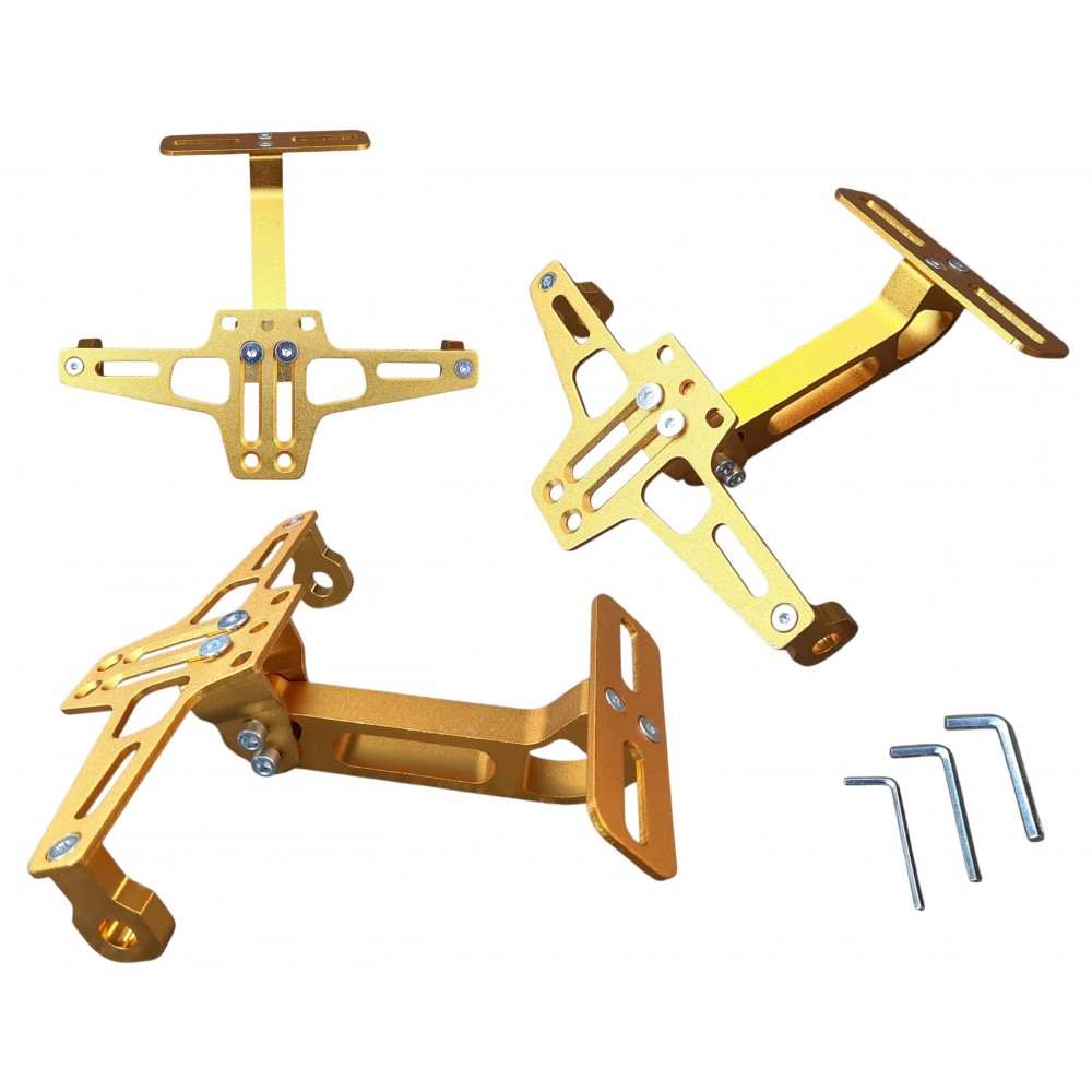 PLAKALIK KATLANIR &Uuml;NİVERSAL AL&Uuml;MİNYUM GOLD