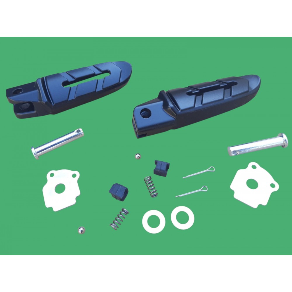 BAJAJ DOMİNAR 250 ARKA BASAMAK SET SİYAH