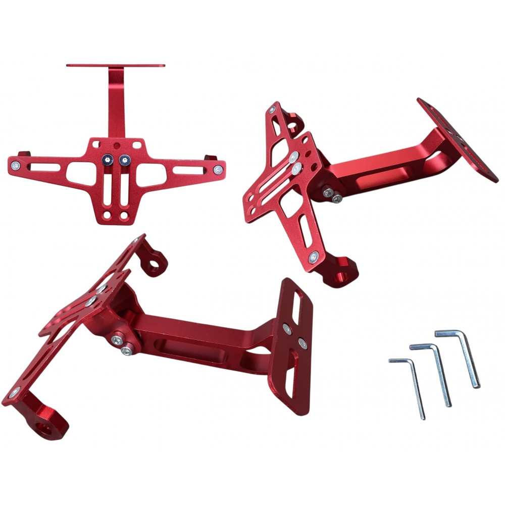 PLAKALIK KATLANIR &Uuml;NİVERSAL AL&Uuml;MİNYUM KIRMIZI