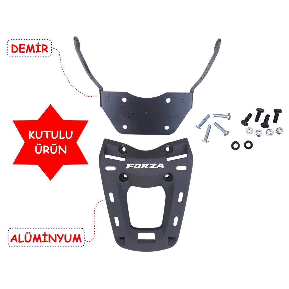 HONDA FORZA 250 PORT BAĞAJ VE ÇANTA DEMİRİ 2 PARÇA HONDA FORZA 250 PORT BAĞAJ VE ÇANTA DEMİRİ 2 PARÇA