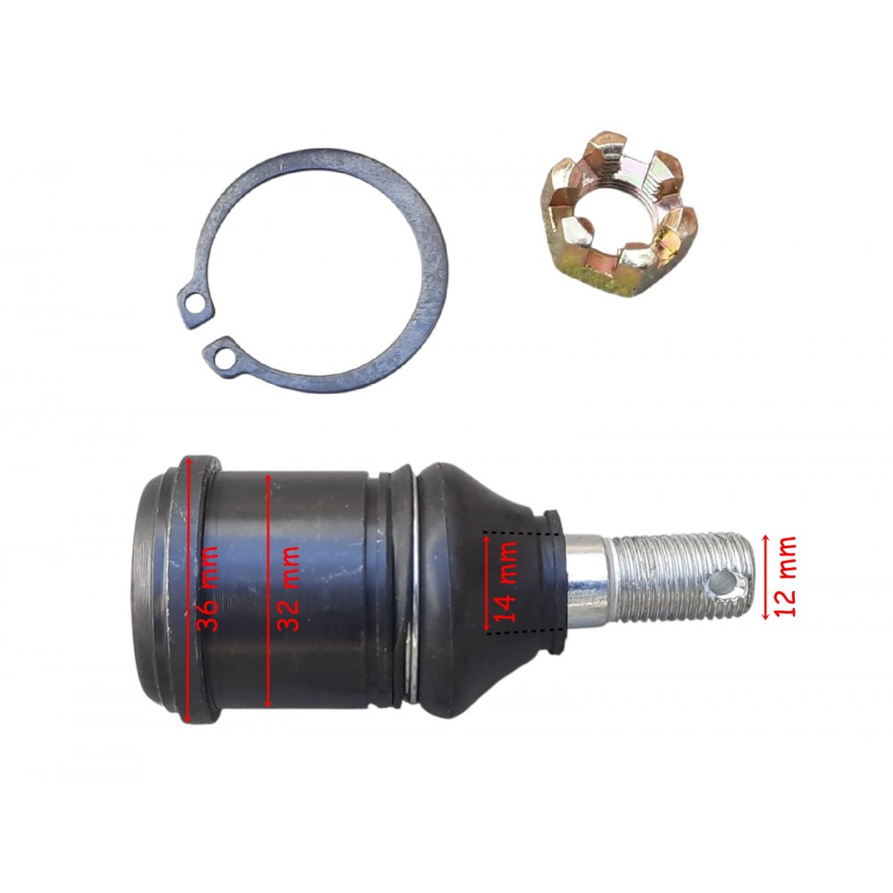 ATV BUGGY ALT ROTİL BÜYÜK SEKMANLI YM 12-14-32 mm İTH ATV BUGGY ALT ROTİL BÜYÜK SEKMANLI YM 12-14-32 mm İTH