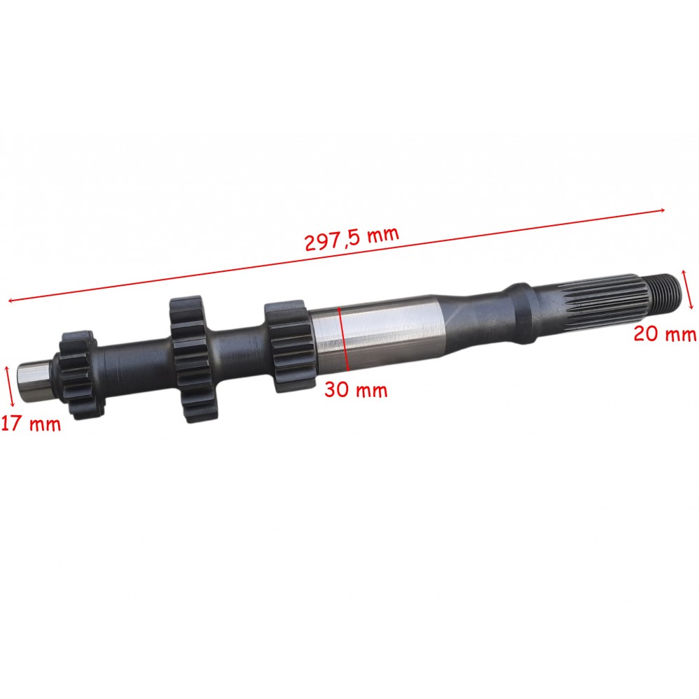 ATV TAHRİK MİLİ 14T 20T 15T 297,5 mm REGAL RAPTOR PROMAX 650 ÖM ATV TAHRİK MİLİ 14T 20T 15T 297,5 mm REGAL RAPTOR PROMAX 650 ÖM