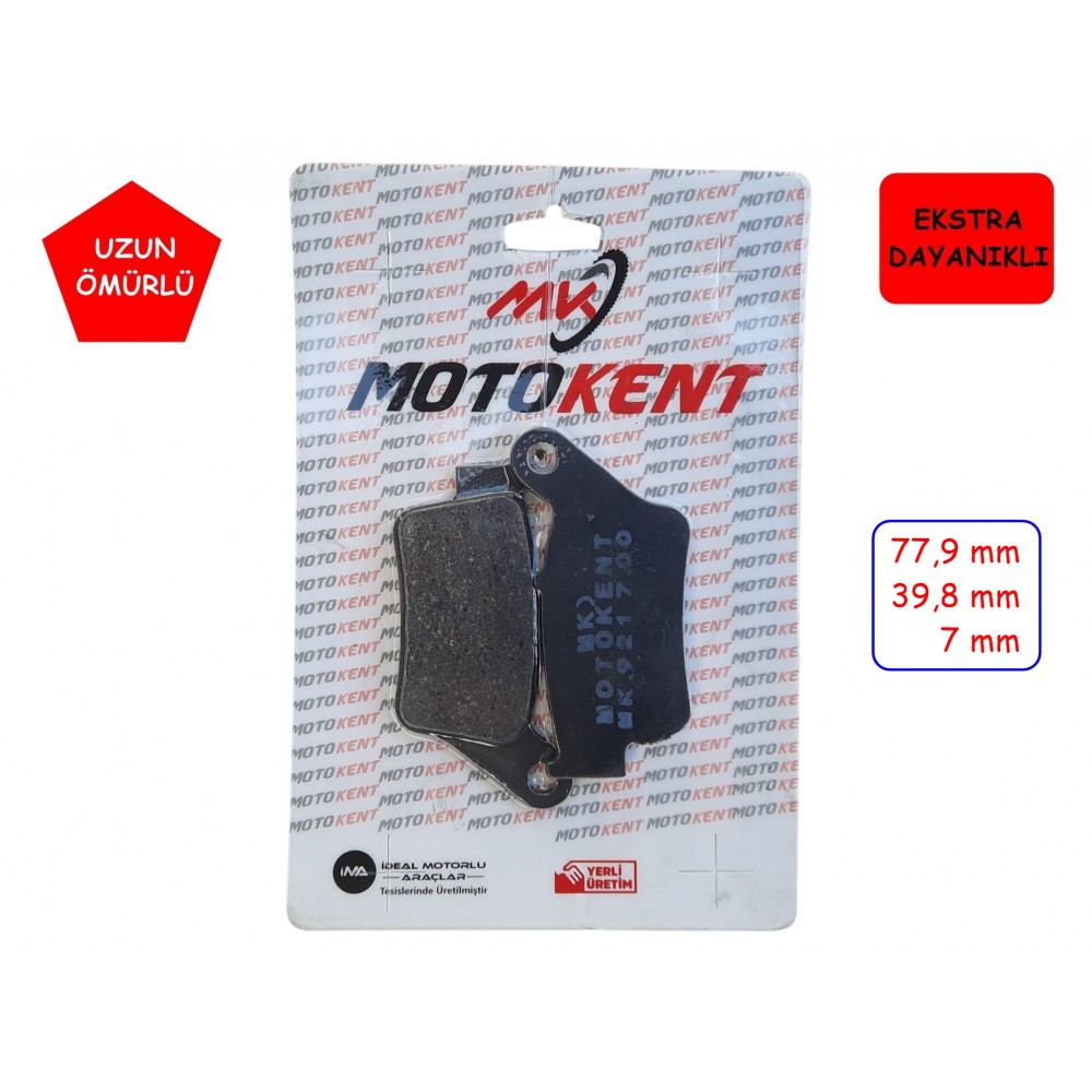 BAJAJ PULSAR N250 F250 ARKA FREN BALATASI MTK MK921