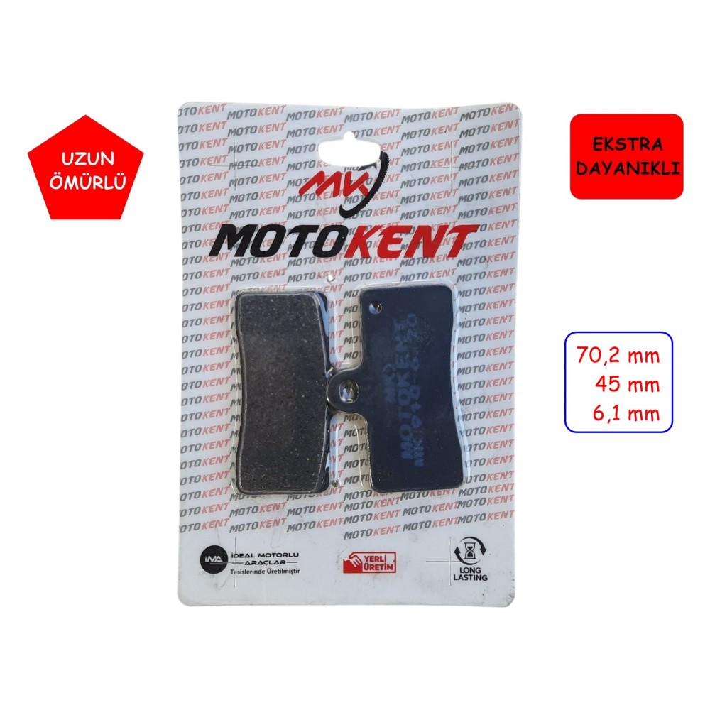 CF SR250 - RKS R250 &Ouml;N FREN DİSK BALATASI MTK MK910