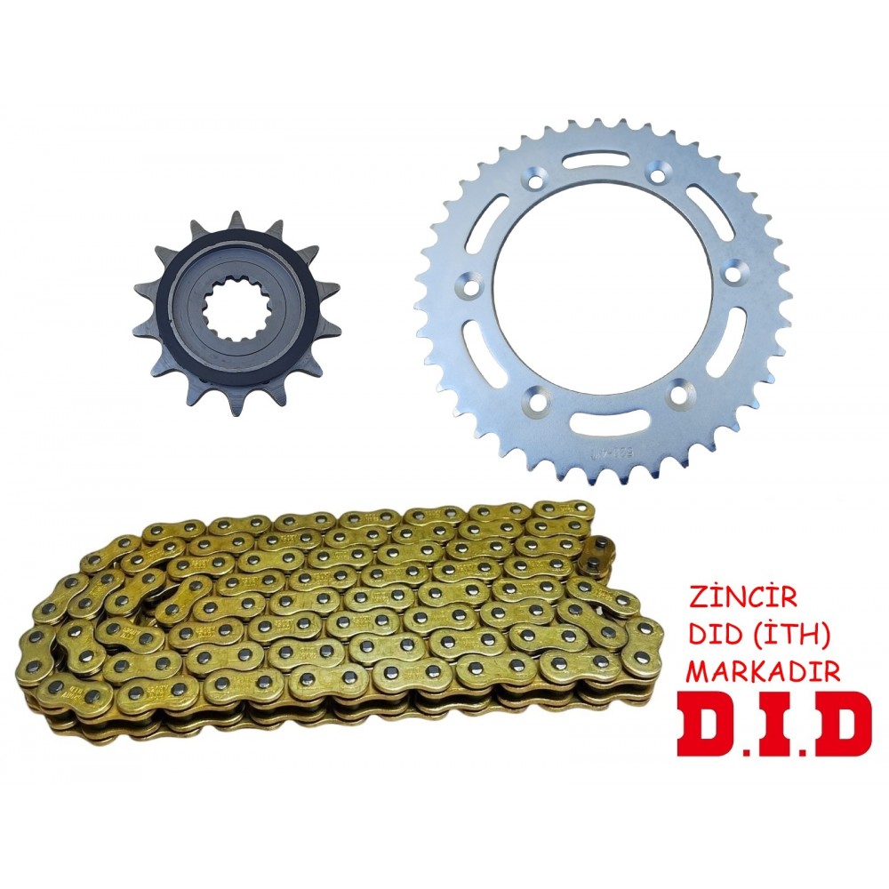 CF SR450 ÖN-ARKA DİŞLİ ZİNCİR SET O-RİNGLİ 41-14T 520HV 106L CF SR450 ÖN-ARKA DİŞLİ ZİNCİR SET O-RİNGLİ 41-14T 520HV 106L