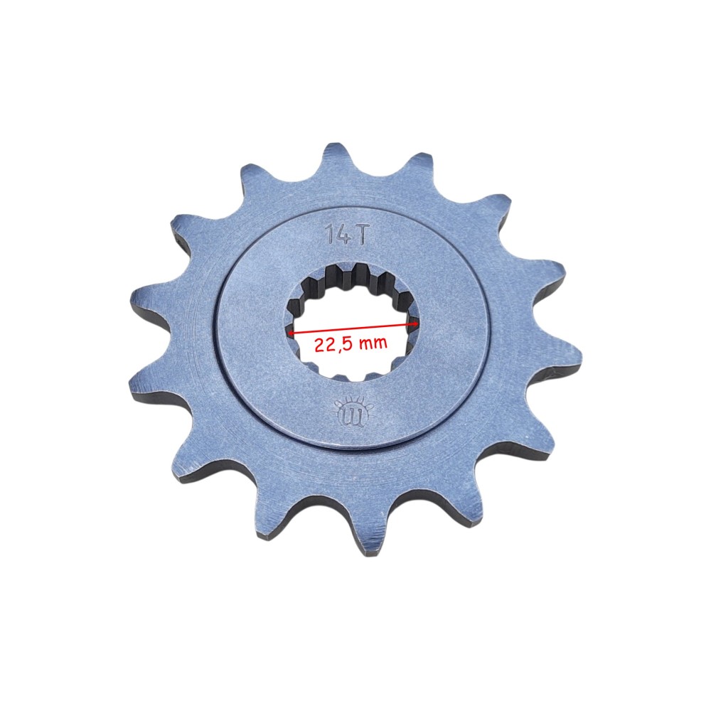 RKS R250 &Ouml;N DİŞLİ 520-14T İ&Ccedil; 22,5 mm 13 FREZE &Ouml;M
