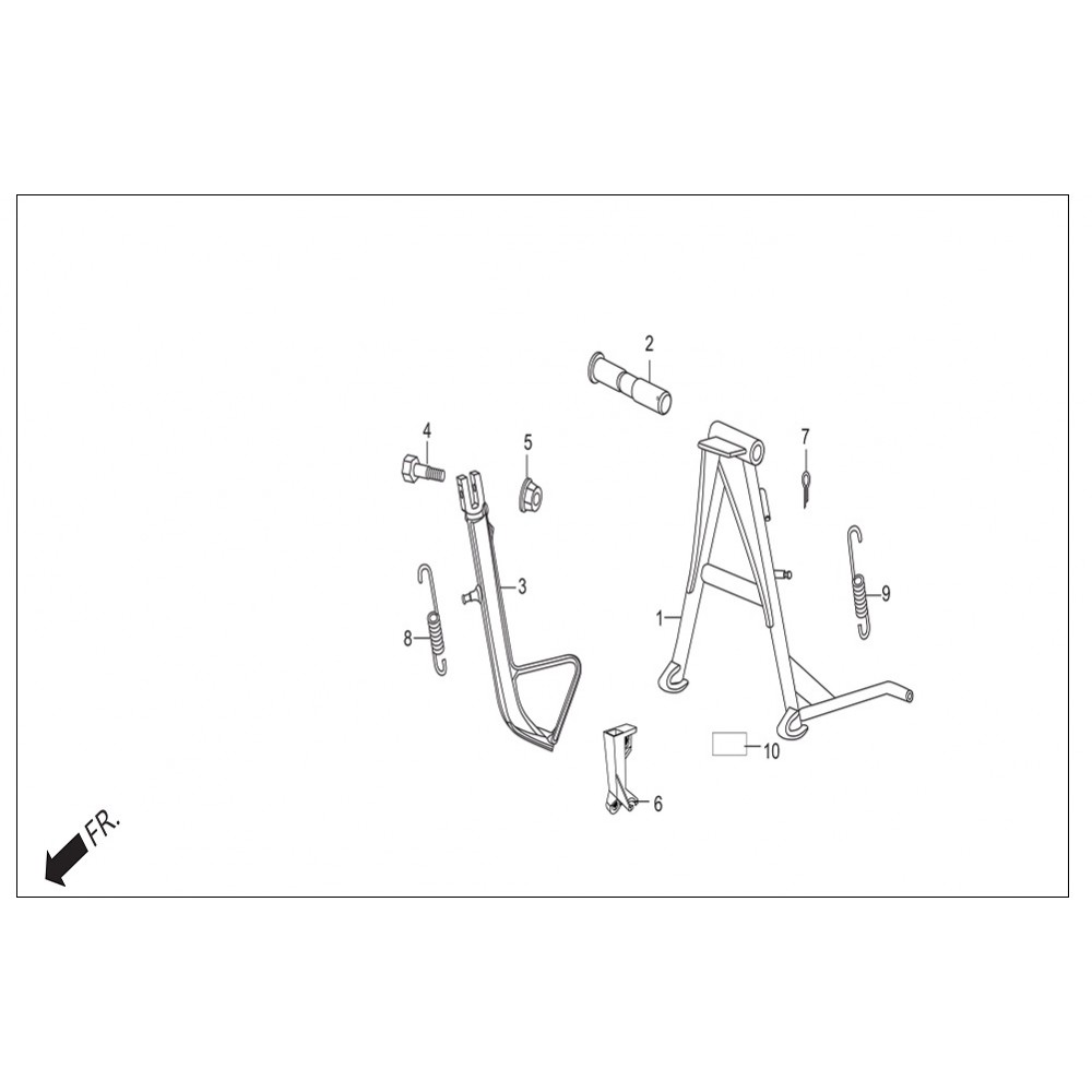 HERO THRİLLER ORTA SEHPA MILI 