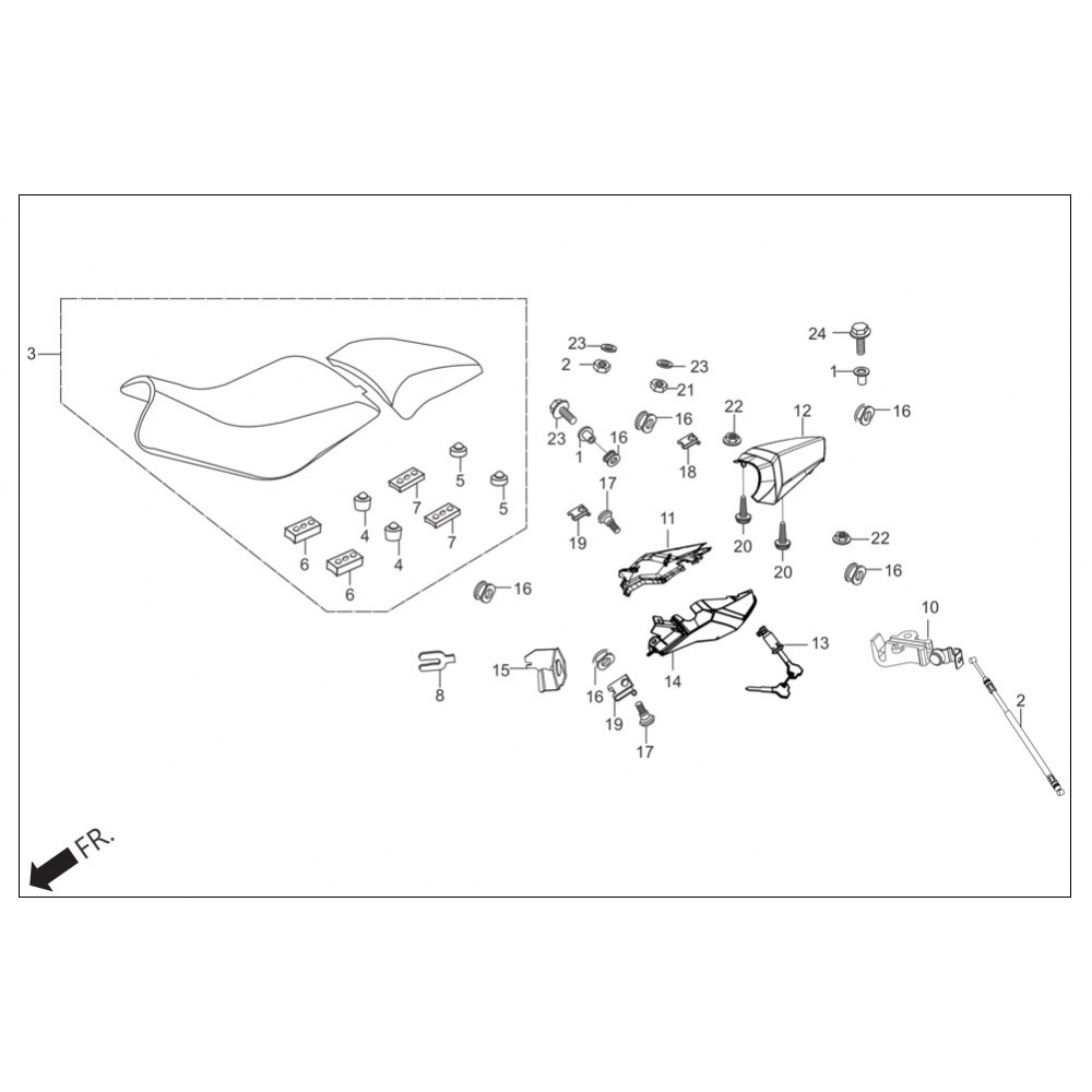 HERO THRİLLER SELE KILIT KABLOSU 