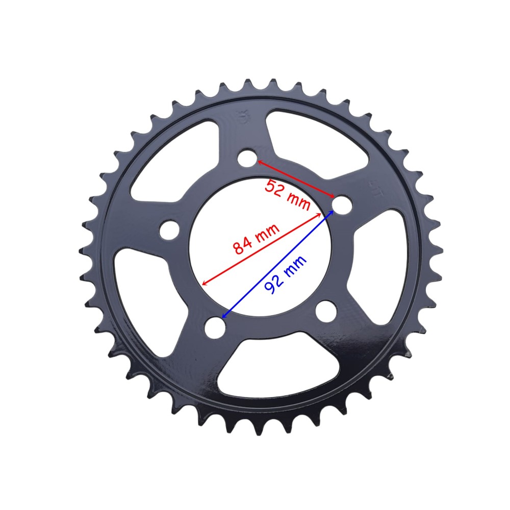 HONDA NX 500 ARKA DİŞLİ 520-41T İÇ 84 mm 5 DELİKLİ ÖM HONDA NX 500 ARKA DİŞLİ 520-41T İÇ 84 mm 5 DELİKLİ ÖM