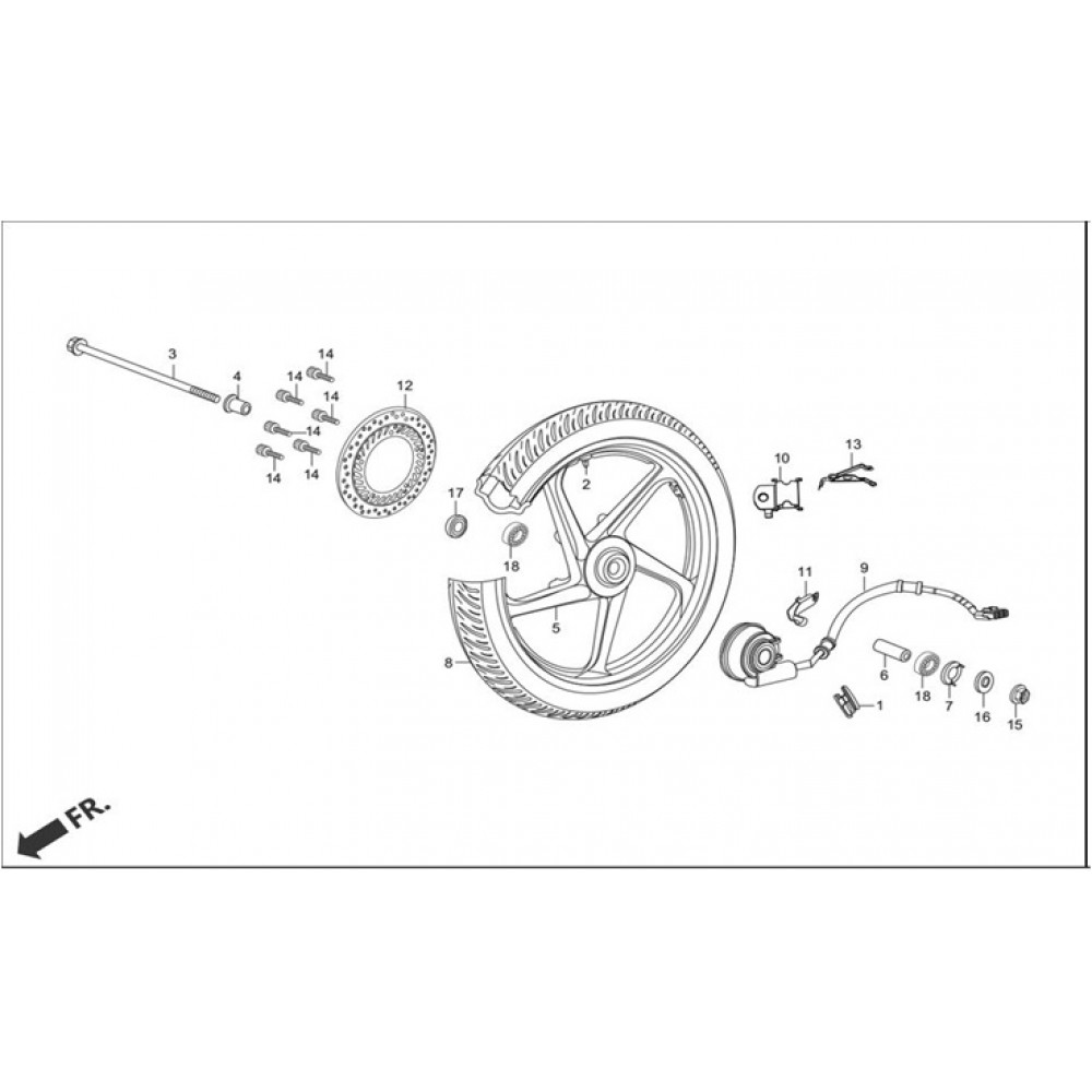 HERO HUNK FREN DISK CIVATASI 8 X 24 HERO HUNK FREN DISK CIVATASI 8 X 24