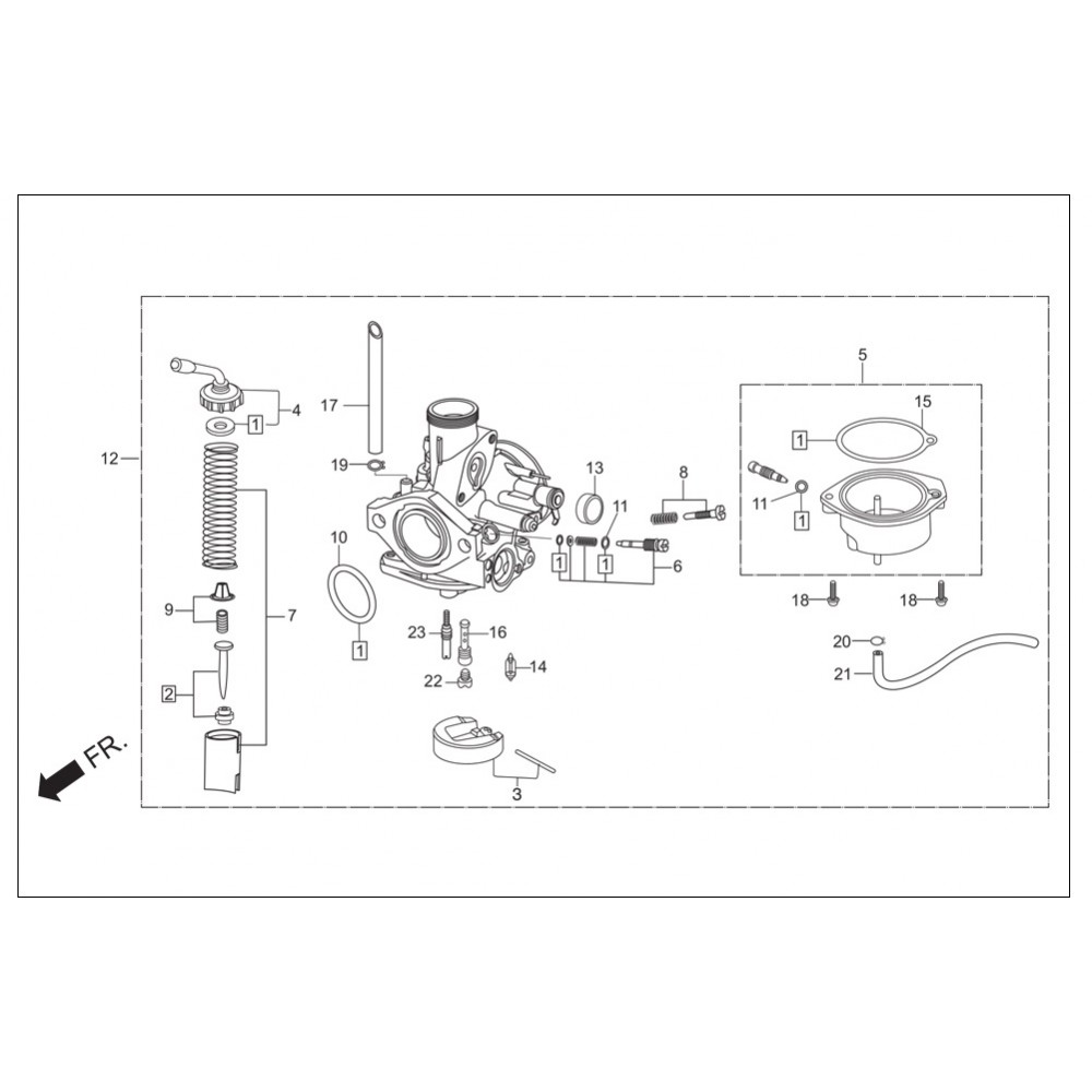 HERO GLAMOUR KARBURATOR