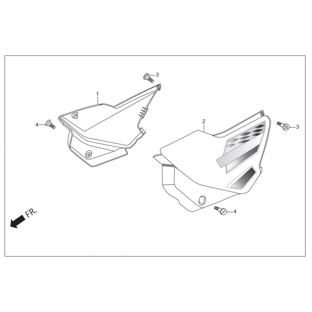 HERO GLAMOUR DIS GRNJ.YAN KAPAK SAG (GRI)