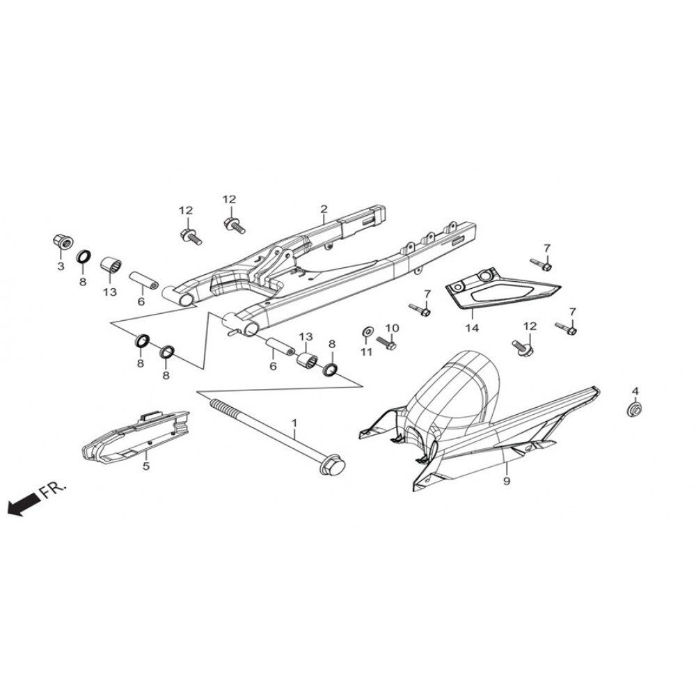 HERO XPULSE 200T KECE 20X26X4,5