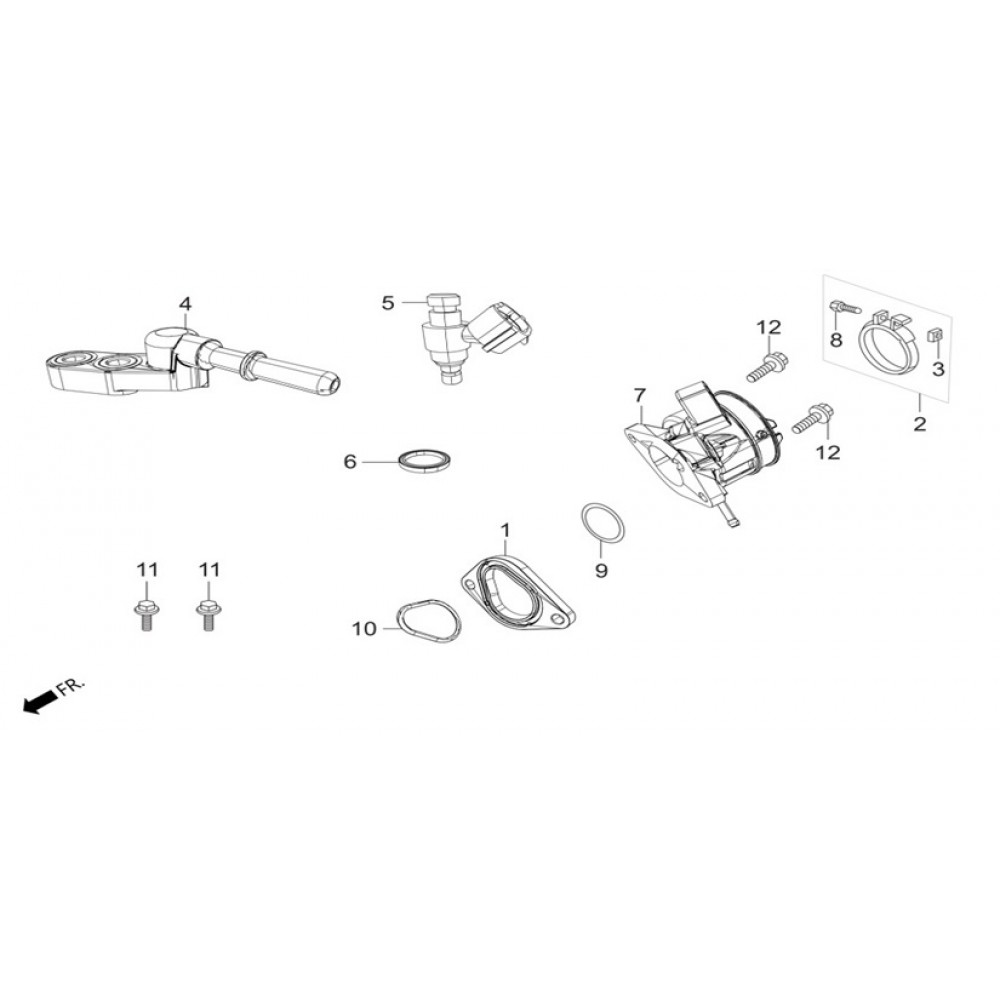 HERO XPULSE 200T MANIFOLD 