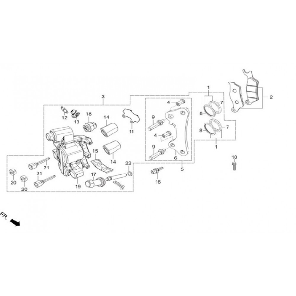 HERO XPULSE 200T CIVATA FLANSLI 6X20