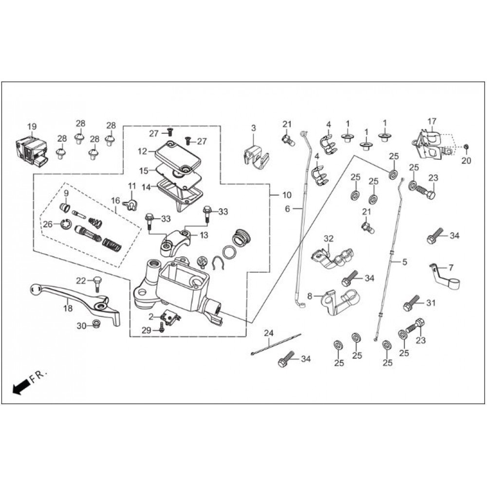 HERO XPULSE 200 ON FREN MERKEZ TAMIR TAKIMI
