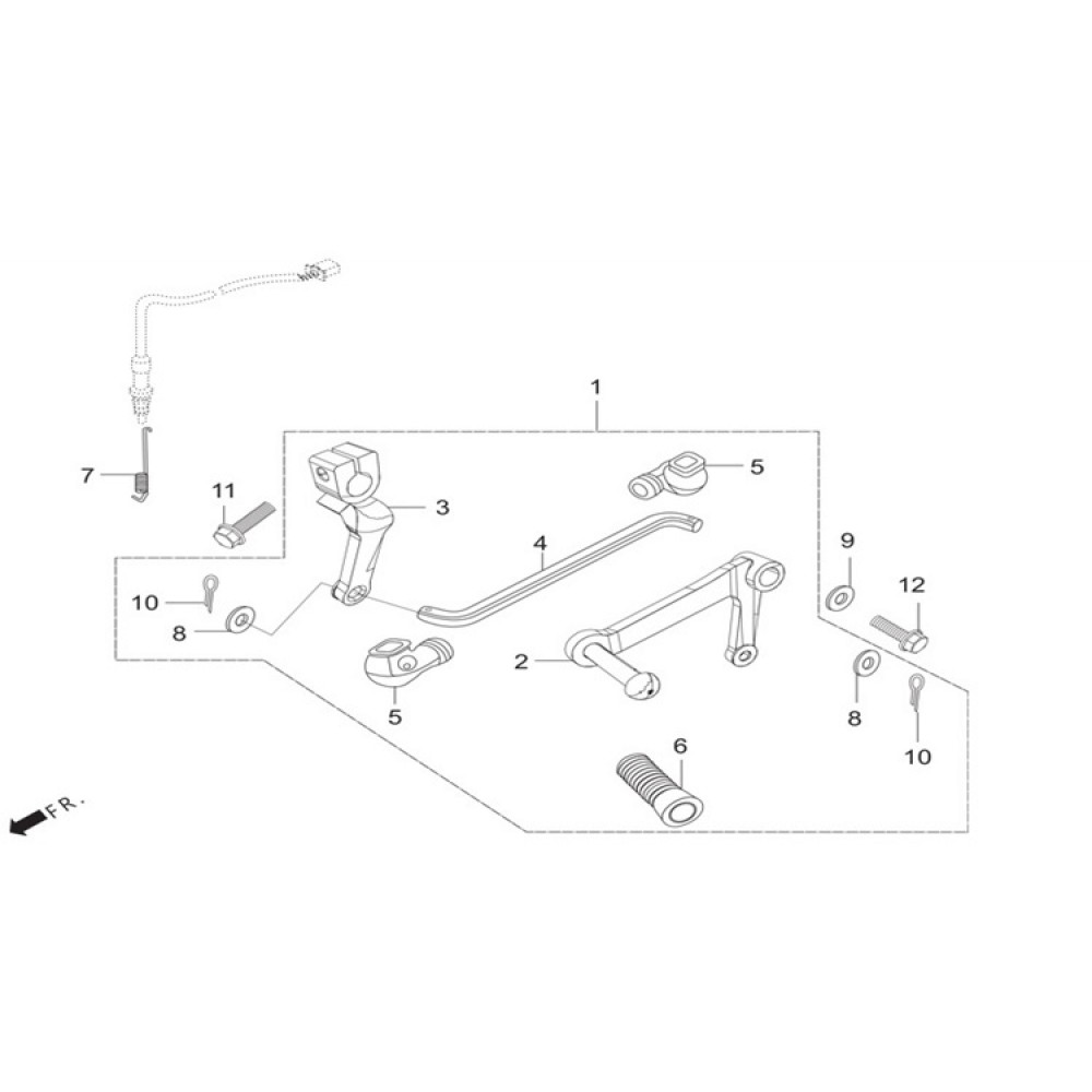 HERO HUNK 200R VITES PEDAL DEGISTIRME KAPAK HERO HUNK 200R VITES PEDAL DEGISTIRME KAPAK