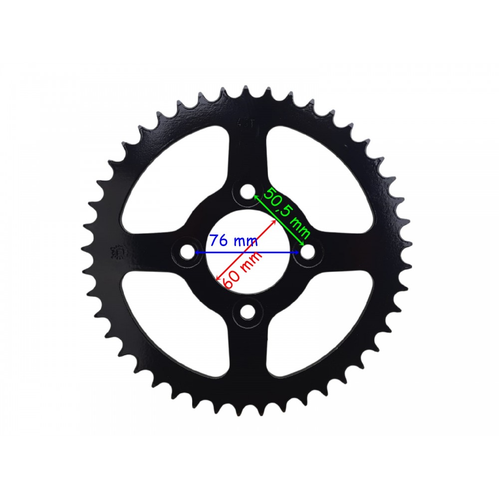 TVS APACHE RTR 200 ARKA DİŞLİ 520-41T İ&Ccedil; 60 mm 4 DELİKLİ IND &Ouml;M