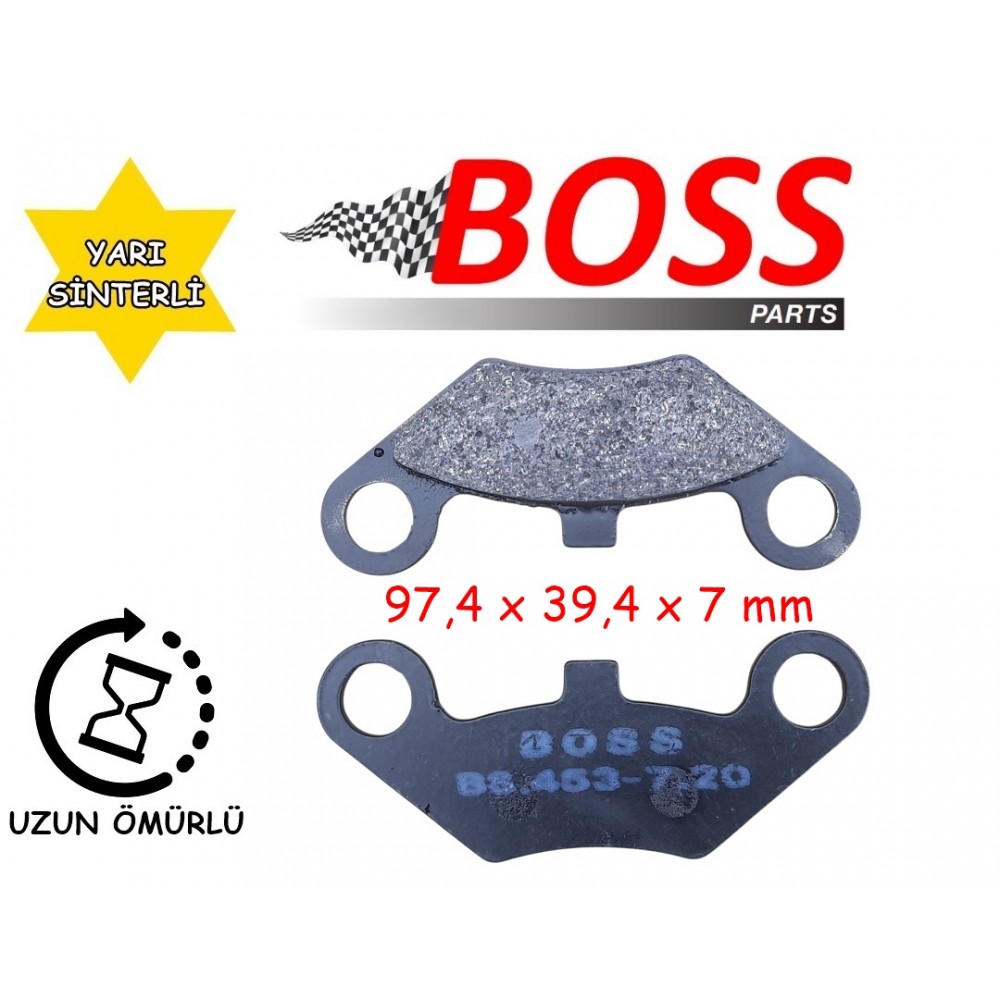 ATV LİNHAİ ÖN FREN DİSK BALATASI (VİPTRAC ARKA) BOSS FA453 CF TERRALENDER 500-625-800 ÖN ATV LİNHAİ ÖN FREN DİSK BALATASI (VİPTRAC ARKA) BOSS FA453 CF TERRALENDER 500-625-800 ÖN