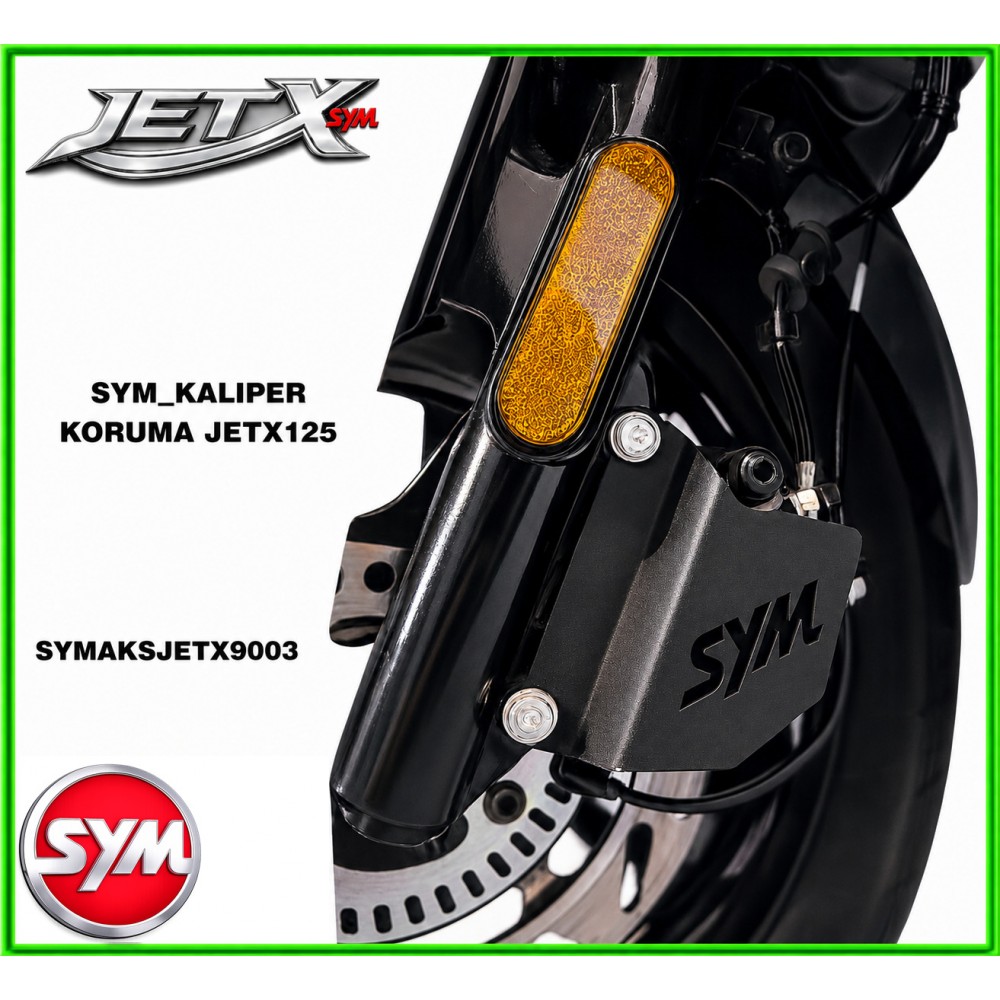 SYM JETX 125 TCS E5 KALIPER KORUMA