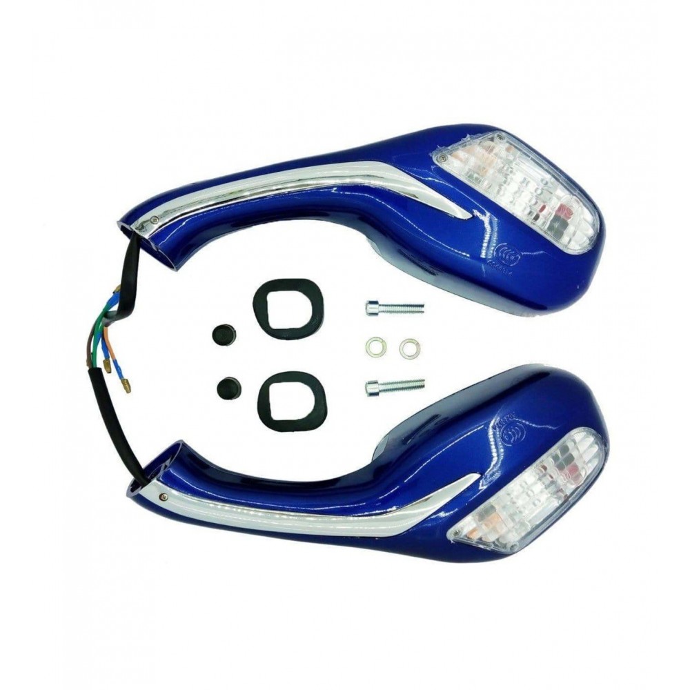 SCOOTER AYNA SİNYALLİ MAVİ