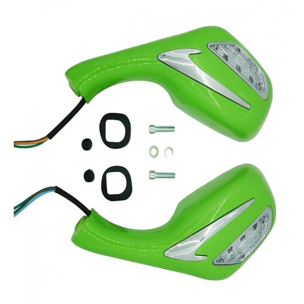 SCOOTER AYNA SİNYALLİ YEŞİL
