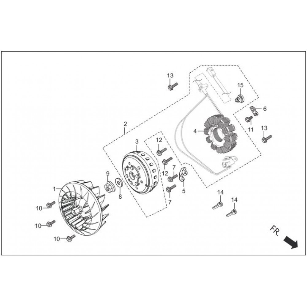 DASH 110 EURO 5 STATOR DASH 110 EURO 5 STATOR